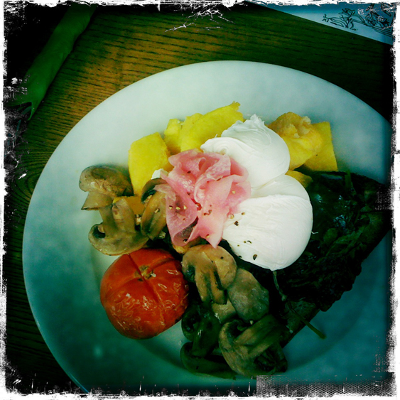 Breakfast at The Old Bookshop, Bedminster